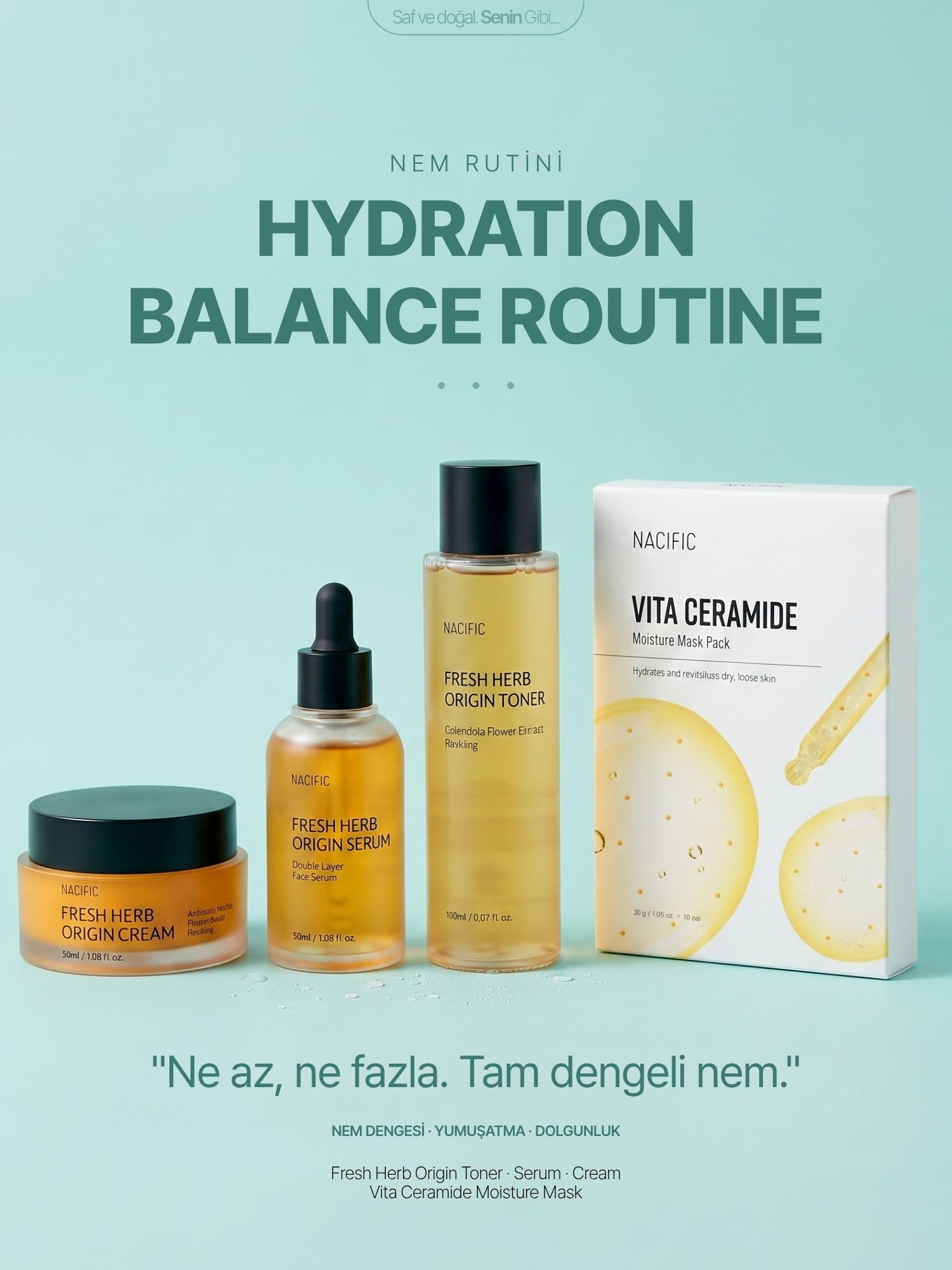 💧 SPRING HYDRATION BALANCE ROUTINE (Nem Rutini)